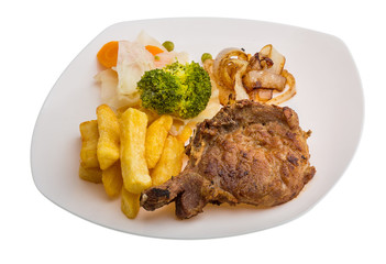 T-bone steak