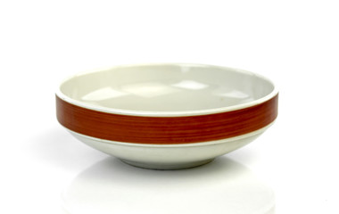 plate isolated on white