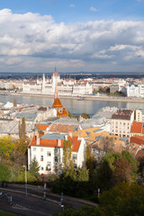 Fototapeta na wymiar Budapest and River Danube