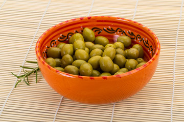 Green olives
