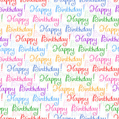 Seamless pattern for Birthday