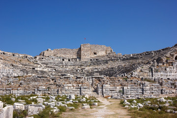 Fototapeta na wymiar Miletus amphitheater 1