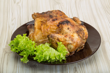 Roasted chicken