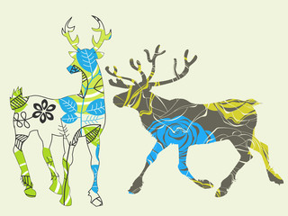 Decorative Christmas deer