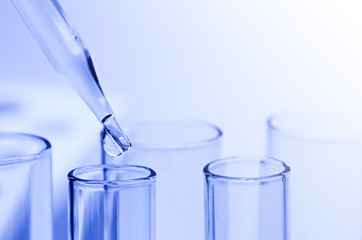 laboratory test tubes