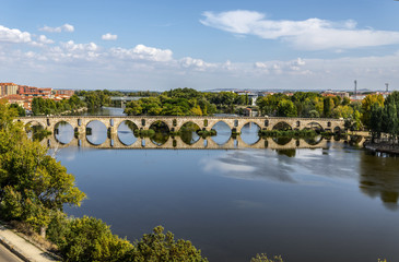 Puente de piedra Zamora