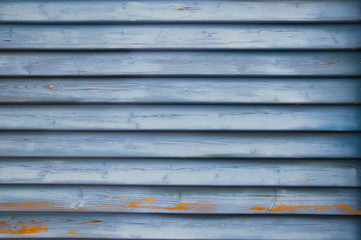 Obraz premium wood blue texture with horizontal lines