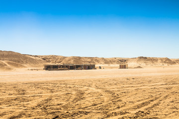  Sahara desert near Ong Jemel in Tozeur,Tunisia.