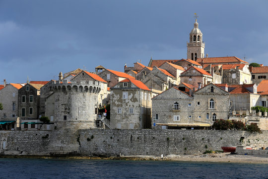 Korčula island in Croatia