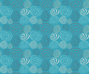 Seamless blue Pattern