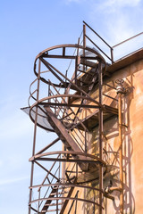 Ruins of an old factory