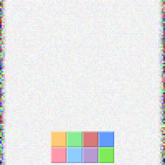 Pixel Color Square Background Mosaic; EPS10