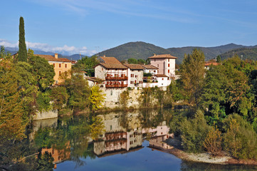 Cividale del Friuli e il fiume Natisone