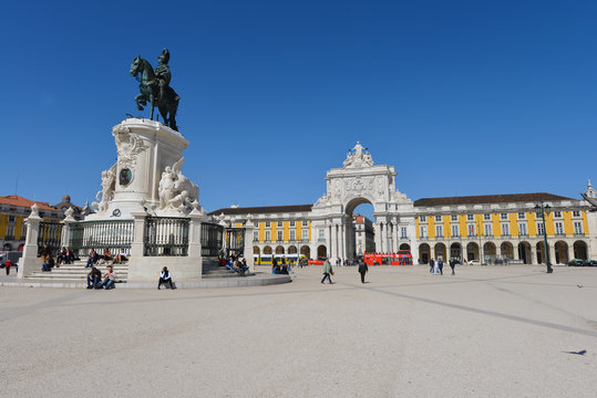 Praça do Comércio, Lissabon, Handelsplatz, Portugal, Lissabon
