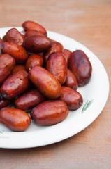 Delicious fresh jujube
