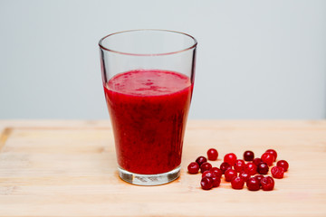Preiselbeeren Cranberries smoothie