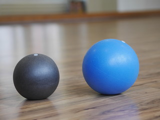 gymnastic balls