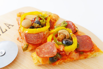 美味しそうなピザ