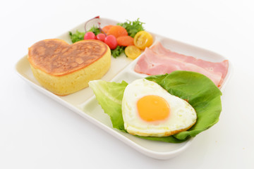 美味しそうな朝食