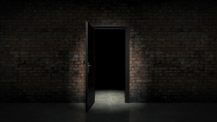 Obraz premium Old wall and door