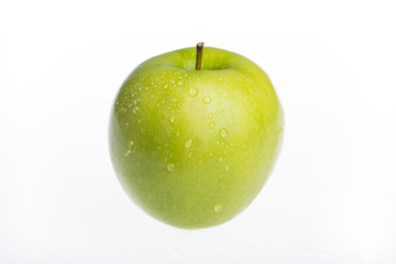 Fresh apple isolated on white background