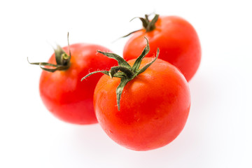 Tomato isolated on white