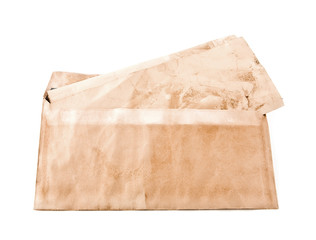 old envelope and letter
