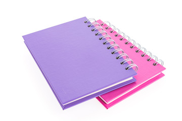 Purple note book