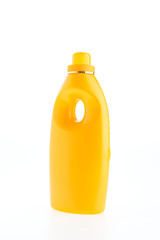 Fabric softener bottle isolated