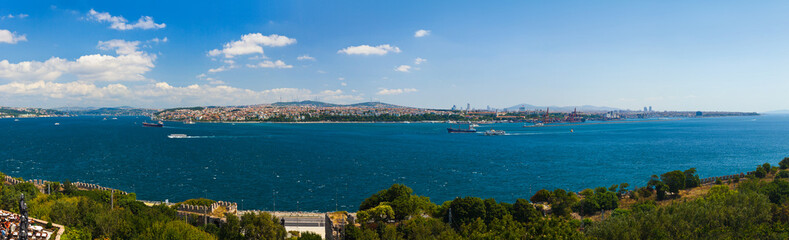 Istanbul Turkey panorama