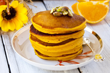 pumpkin pancakes