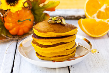 pumpkin pancakes