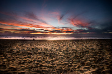 Beautiful Ocean Beach Sunset