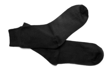 black socks