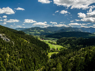 Fototapeta na wymiar High mountains Austria