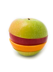 fruit being from different fruit