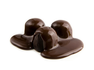 candys in a chocolate