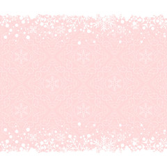 Christmas decoration frame. Abstract Illustration
