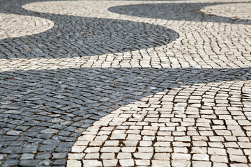 Portugiesischer Bürgersteig