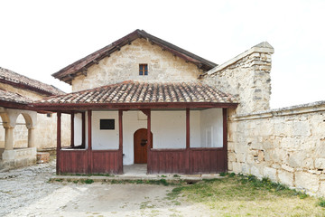 Fototapeta na wymiar Small Kenesa (synagogue) in chufut-kale, Crimea