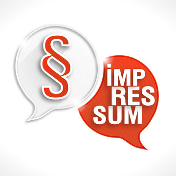 bulles ray&eacute;es : impressum & picto paragraphe