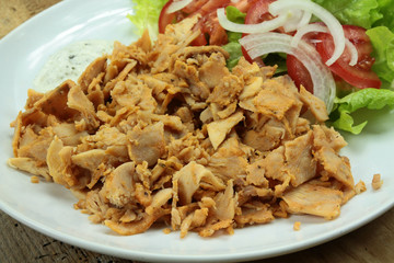 assiette kebab