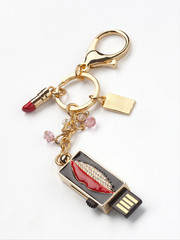 flash memory decorated in gold