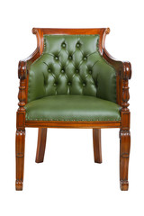 Obraz na płótnie Canvas leather chair