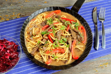 Rindfleisch geschnetzeltes