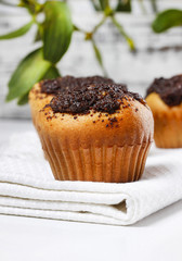 Poppy-seed muffins