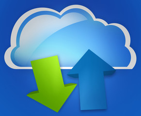 cloud up and download