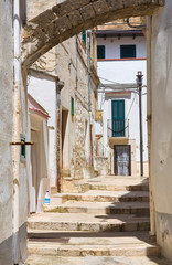 Fototapeta premium Alleyway. Minervino Murge. Puglia. Italy.