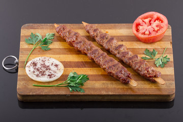 Turkish Traditional Sish Meat Kebab For Cook