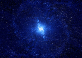 Obraz premium galaktyka w wolnej przestrzeni